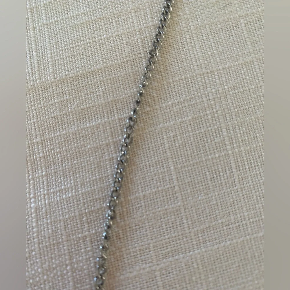 Southwest Style Turquoise and Silver Long Fashion Necklace